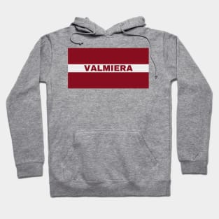 Valmiera City in Latvian Flag Hoodie